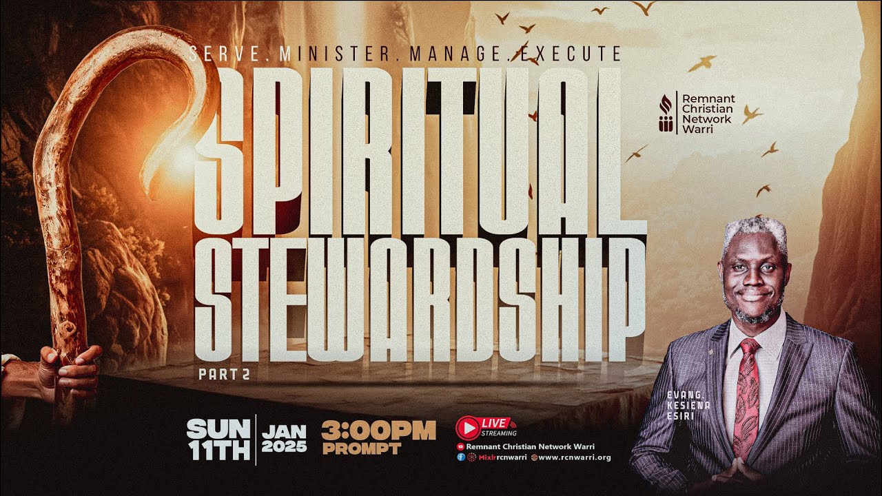 COMMUNITY BIBLE STUDY || SPIRITUAL STEWARDSHIP PT 2 || EVANG. KESIENA ESIRI