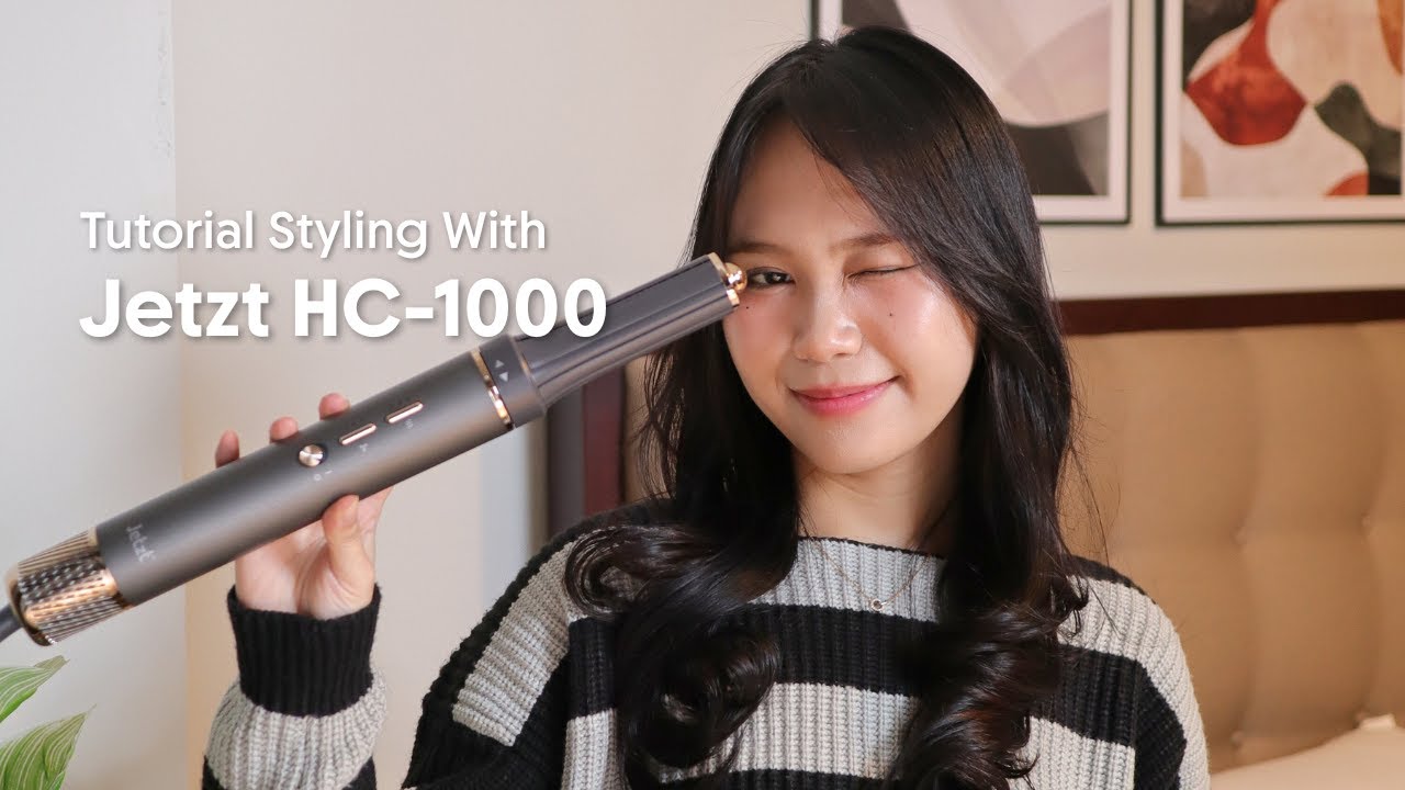 Tutorial Styling with  Hair Dryer Jetzt HC 1000