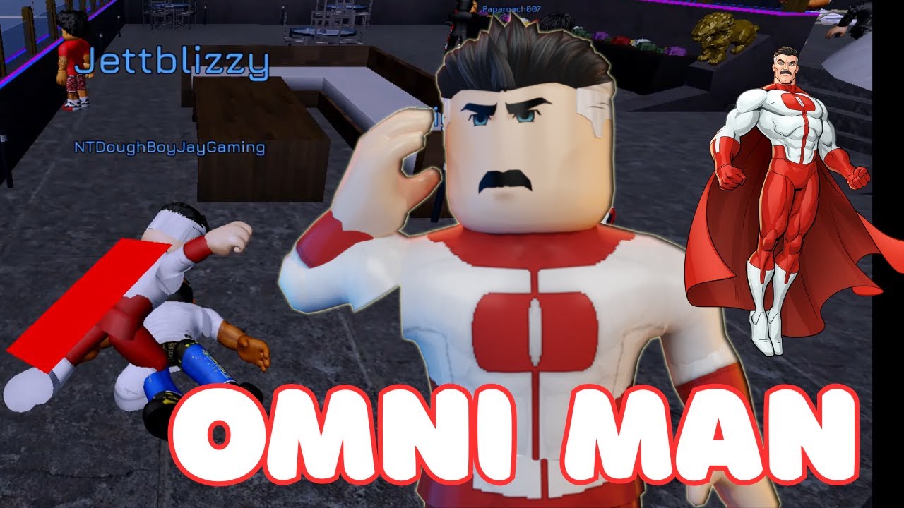 I BECAME OMNI MAN IN ROBLOX CATCH A FADE