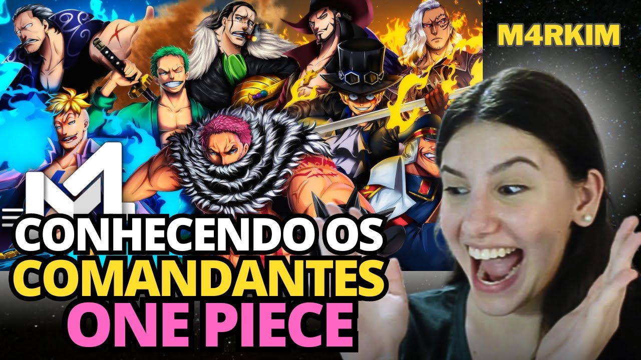 QUEM É O MELHOR? Anijuh reagindo a Comandantes (One Piece) - Braço Direito | M4rkim