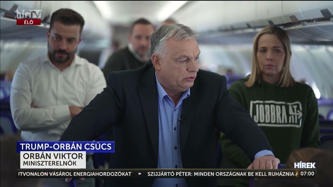 Orb&aacute;n Viktor: Trump időhat&aacute;r n&eacute;lk&uuml;l mentes&iacute;tette Magyarorsz&aacute;got az amerikai szankci&oacute;k al&oacute;l - H&iacute;rTV