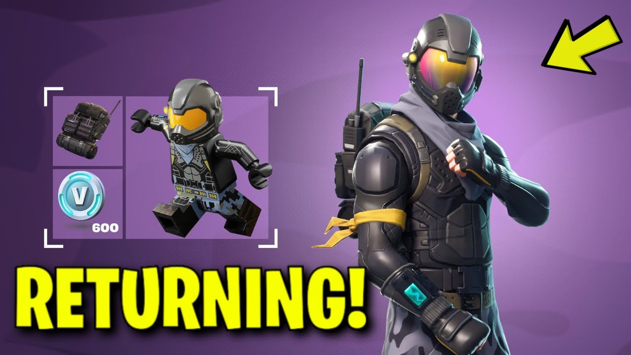 ROGUE AGENT STARTER PACK RETURN RELEASE DATE in FORTNITE ITEM SHOP! (RETURNING Chapter 7 Season 2)