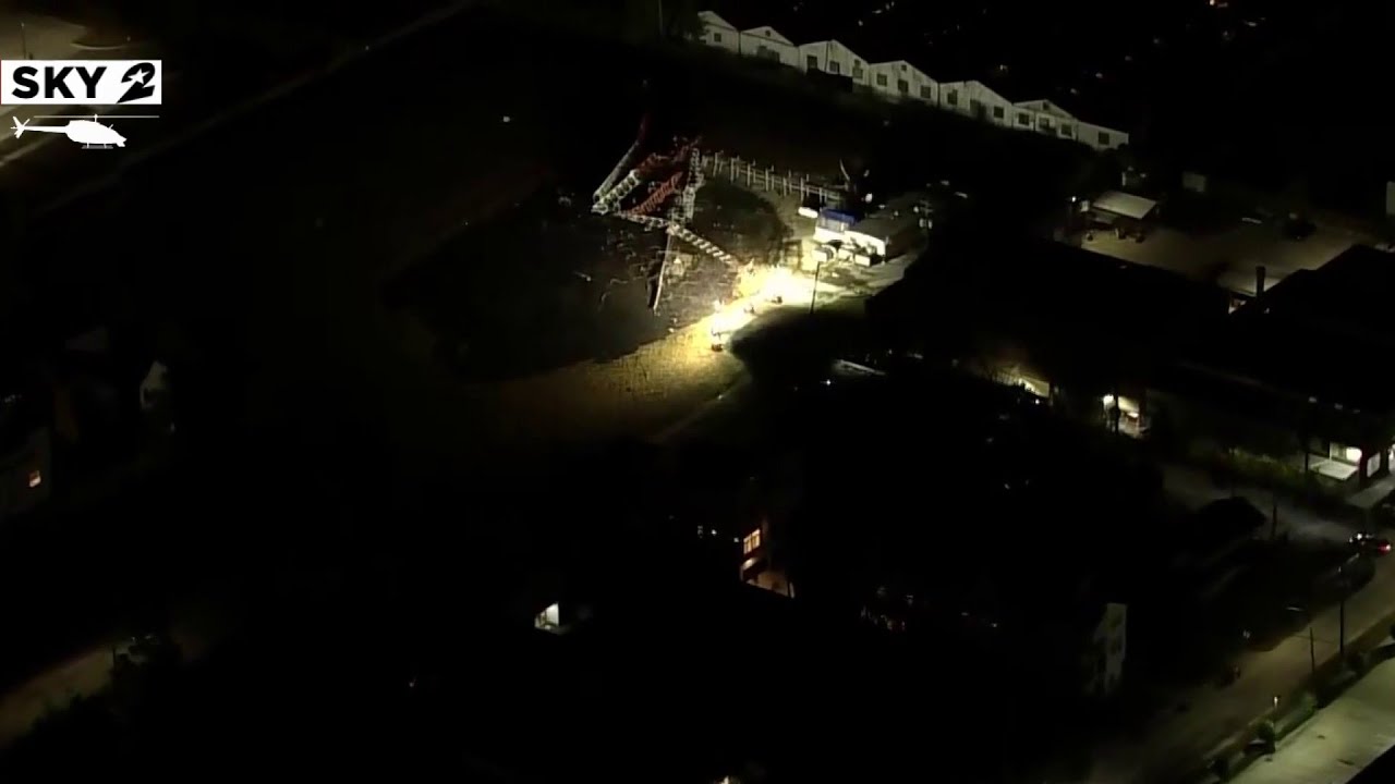 4, including child, killed after helicopter hits radio tower, crashes in Houston’s East End