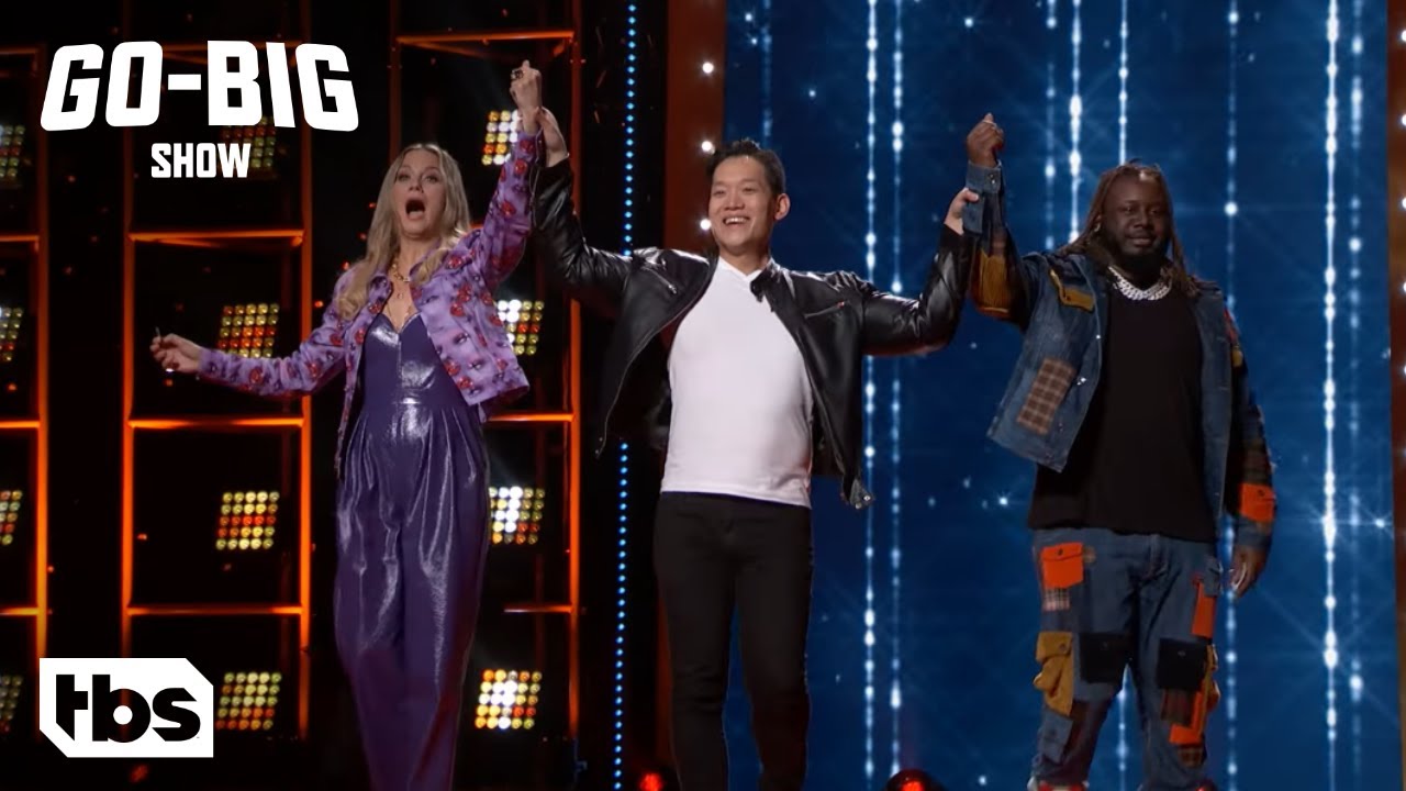 Go Big Show: Blindfolded Magician Throws A Knife At T-Pain (Clip) | TBS