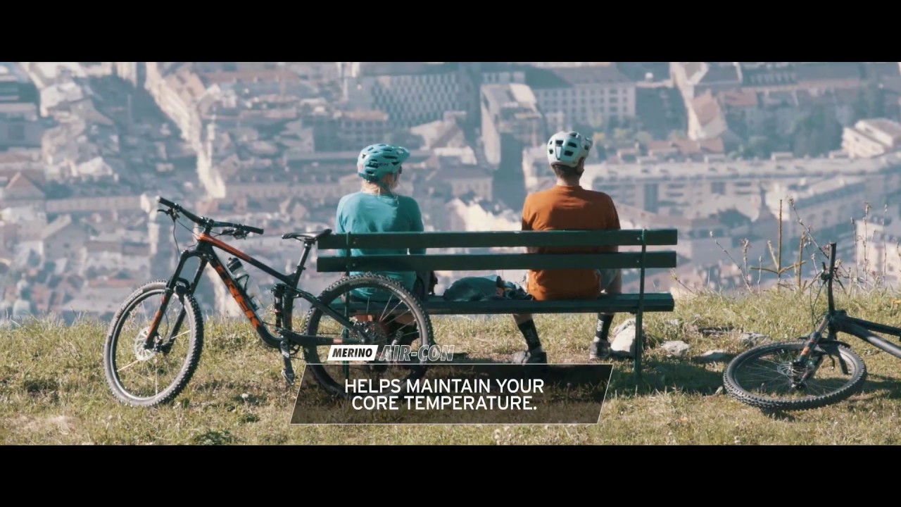MONS ROYALE Merino Air-Con. Urban to Alpine MTB in Innsbruck with The Distillery