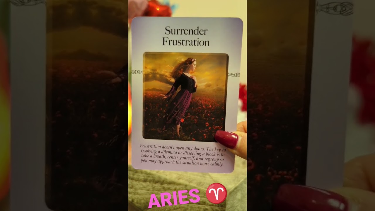 ARIES ♈ Oracle message for Full Moon in Leo release.