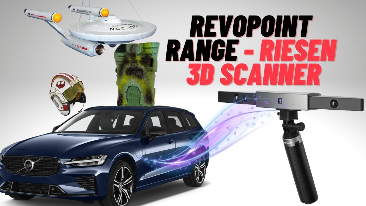 3D Scanner Revopoint RANGE für riesen Objekte