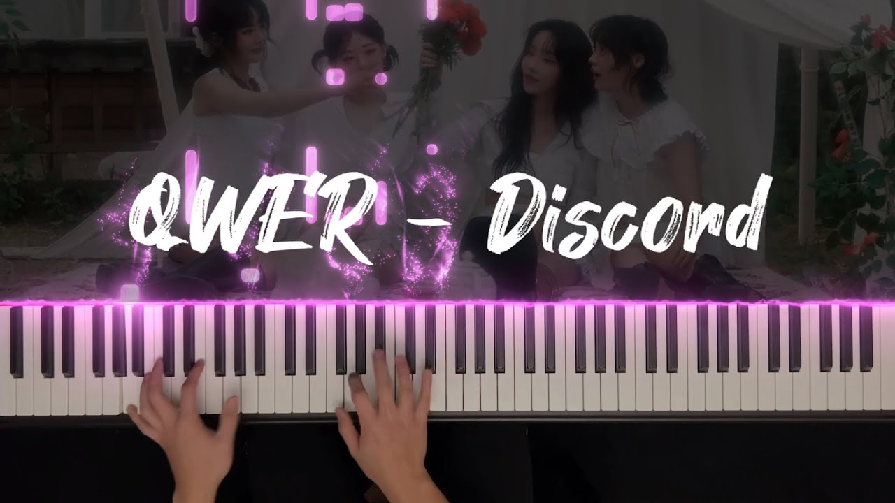 QWER - Discord 피아노로 개쩔게 쳐서 5번째 멤버 QWERT 되고싶어하기 (구독자 1000명 기념 영상)