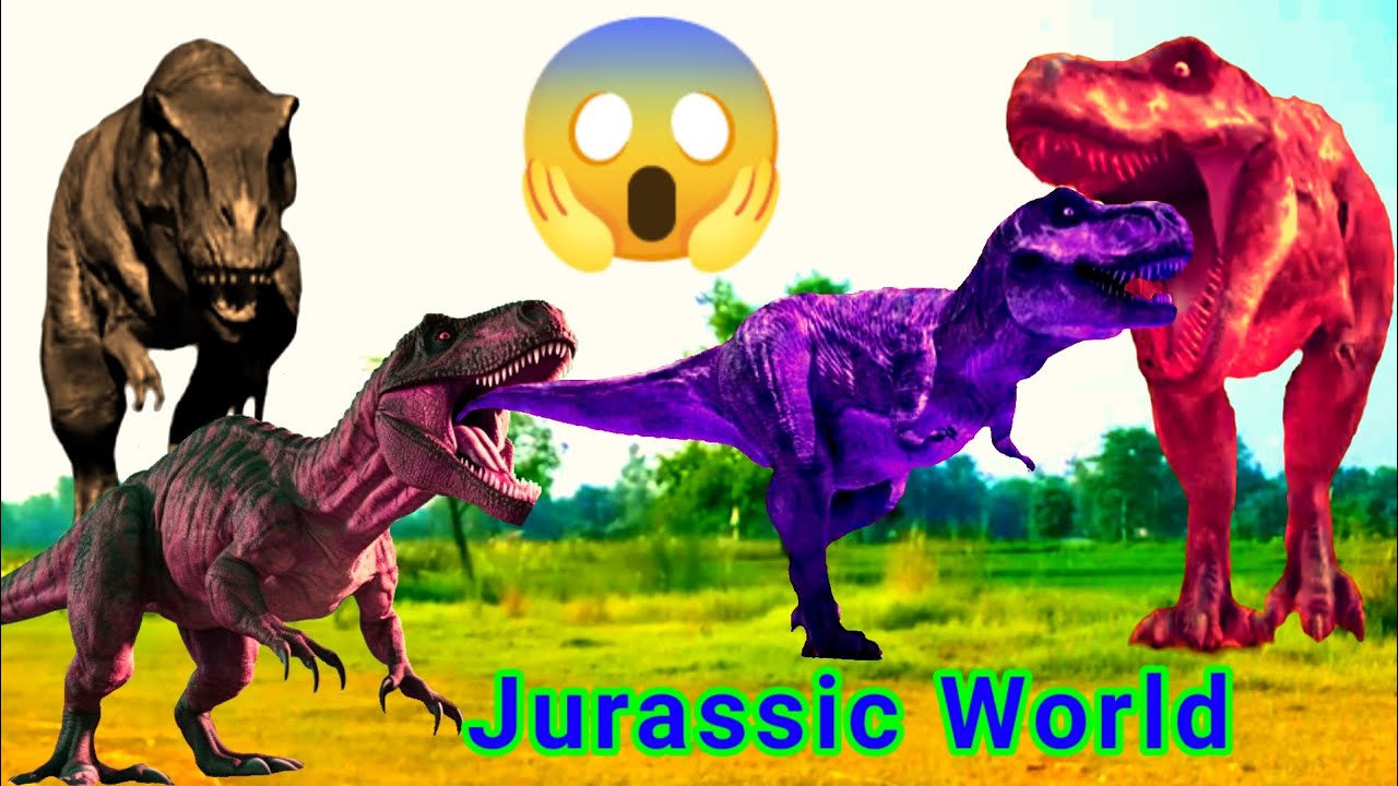 Jurassic World Fan Made Movie Dinosaur (2024) | T Rex Attack Of Dominion Dinosaur #dinosaur #trex