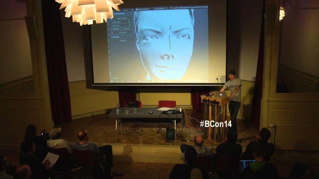 #1. Modeling Workflow Demonstration - Jonathan Williamson (part 1) #Bcon14 #Blender