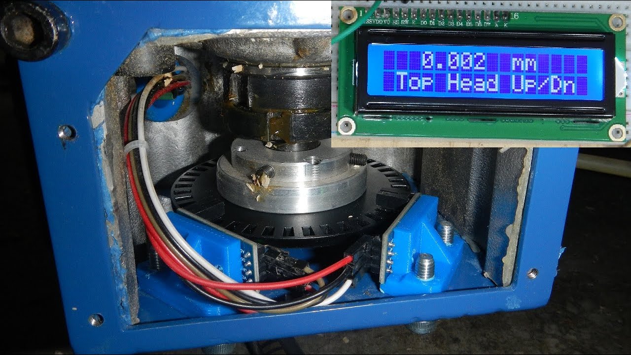 DIY Low Cost DRO // Arduino & Rotary Encoders
