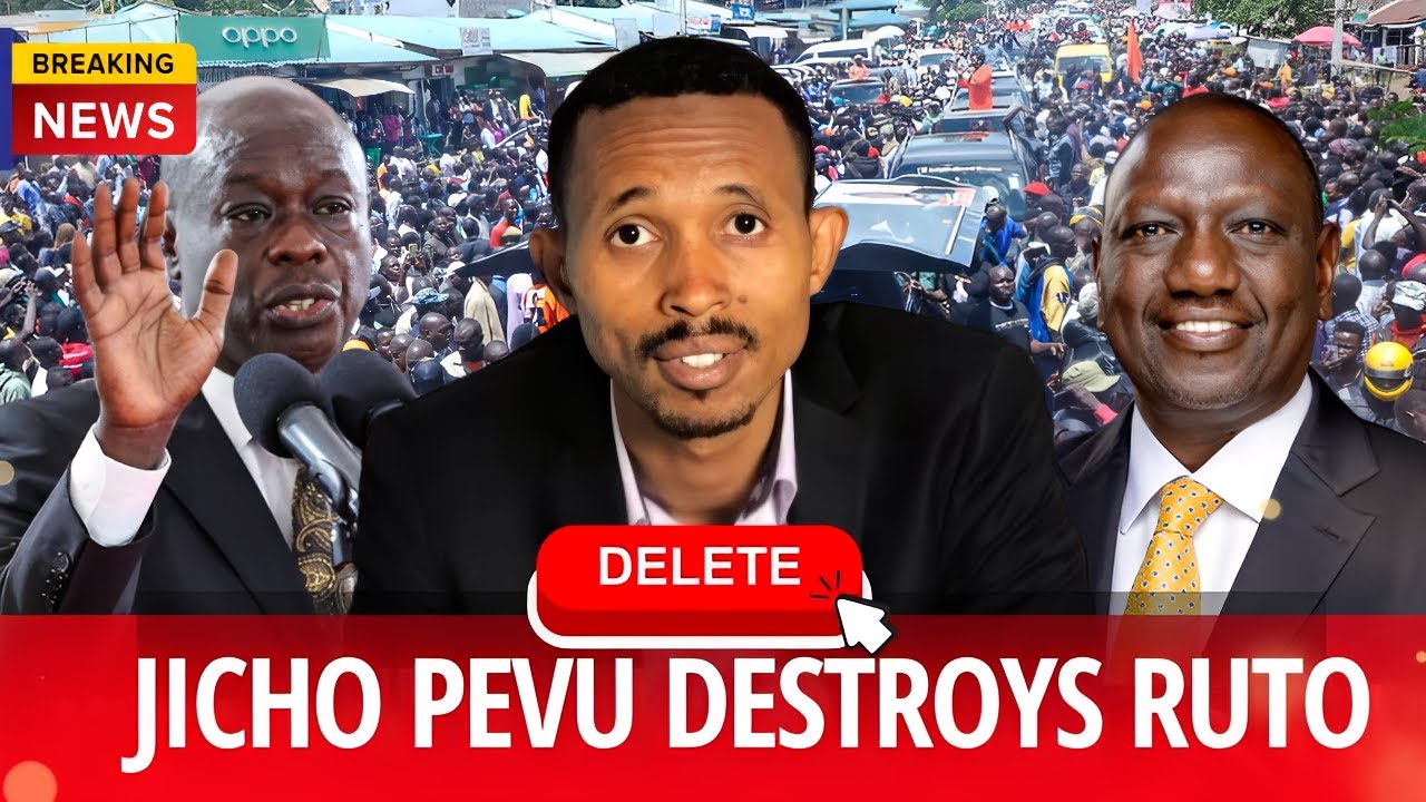 🚨 I WAS USED! Jicho Pevu DESTROYS Ruto on LIVE TV—His 2027 REVENGE PLAN LEAKED! WATCH
