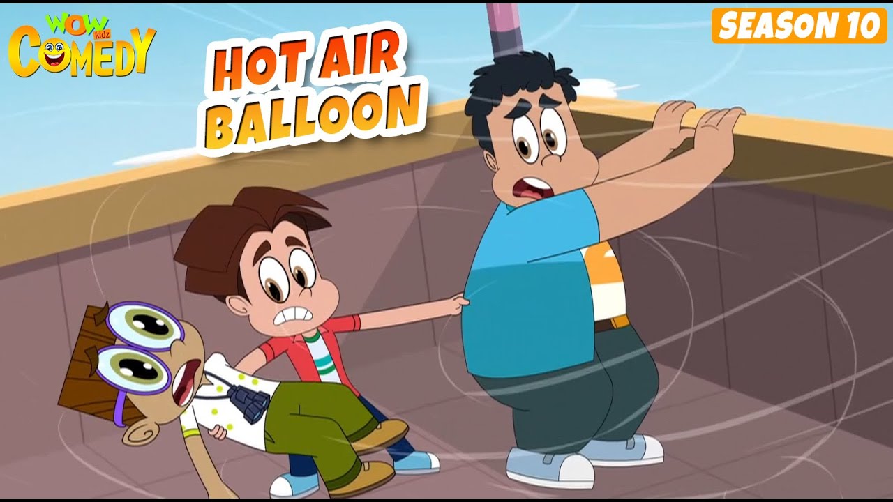Hot Air Balloon | Titoo Funny Cartoon | S10E18 | Hindi Cartoon for Kids #titoo