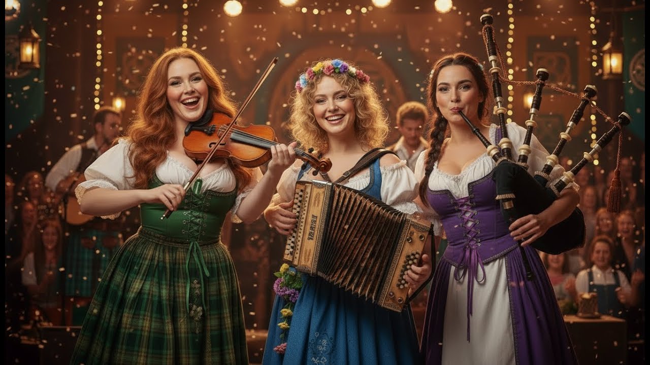 WILD CELTIC RHYTHMS Meets POLKA POWER – Non-Stop Energetic Folk Party!