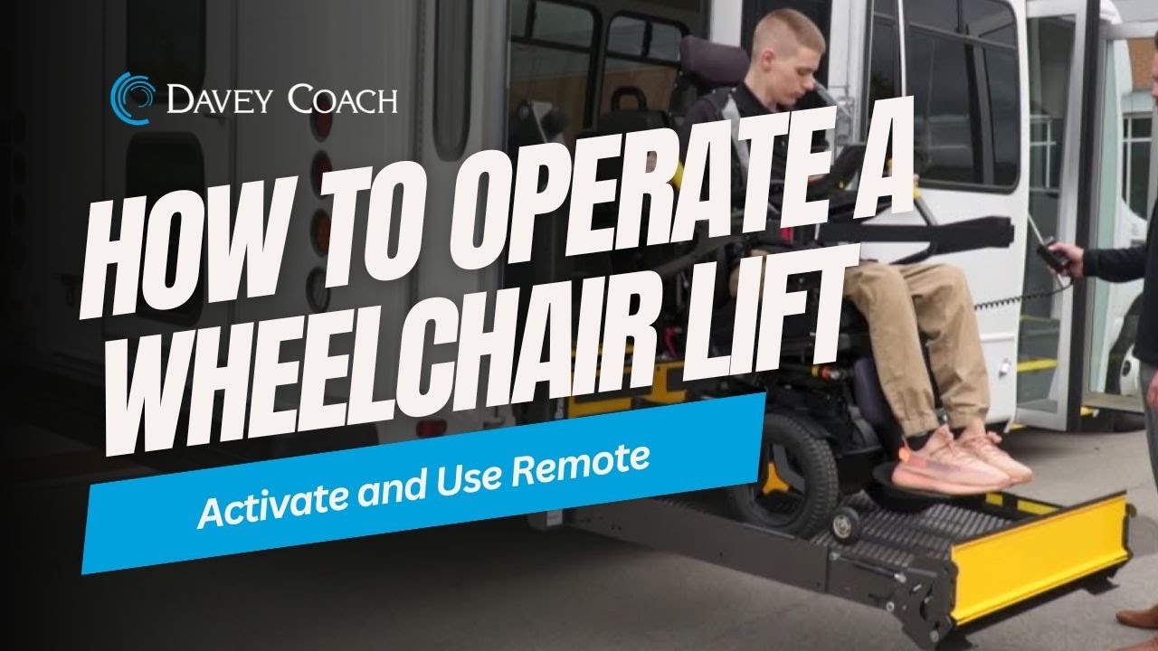 How to Operate Wheelchair Lift on Shuttle Bus