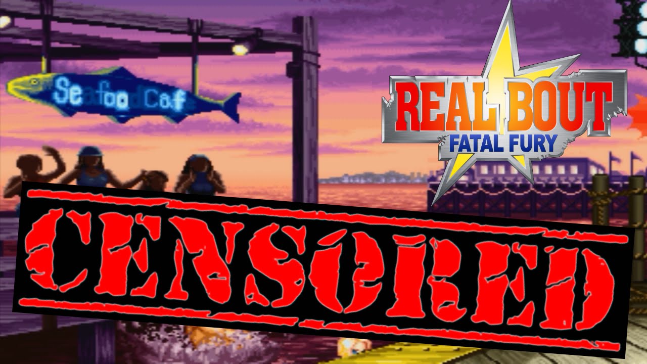Real Bout Fatal Fury CENSORED - Blue Mary Topless Animation Removed (Documentary Purposes)
