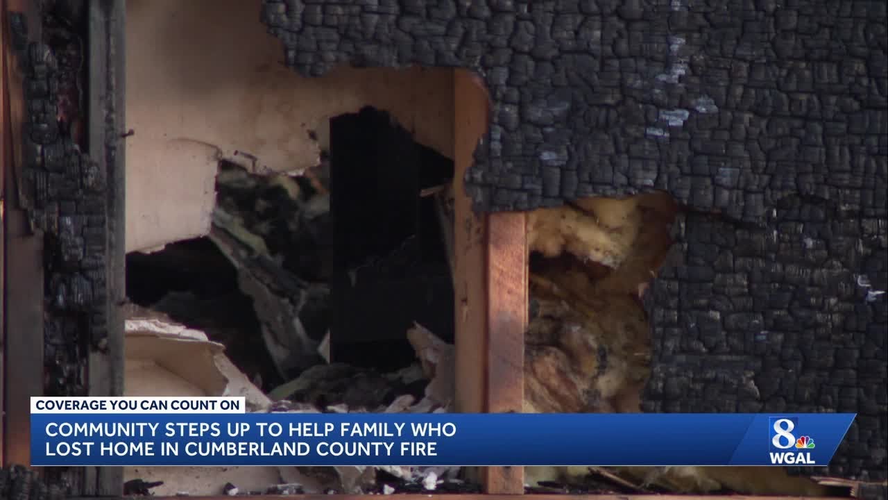 Cumberland County family rebuilds after devastating house fire