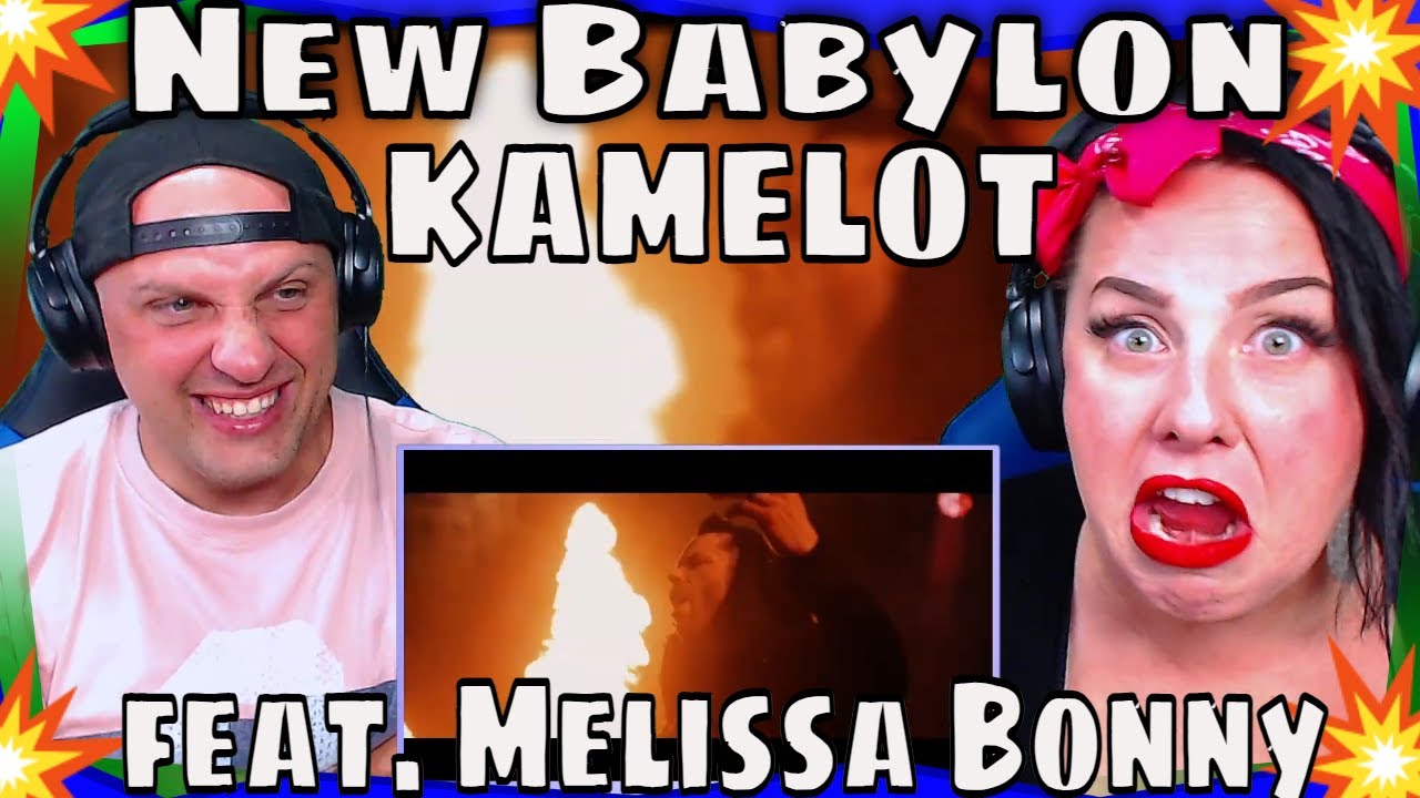 KAMELOT - New Babylon feat. Melissa Bonny (Official Video) THE WOLF HUNTERZ REACTIONS