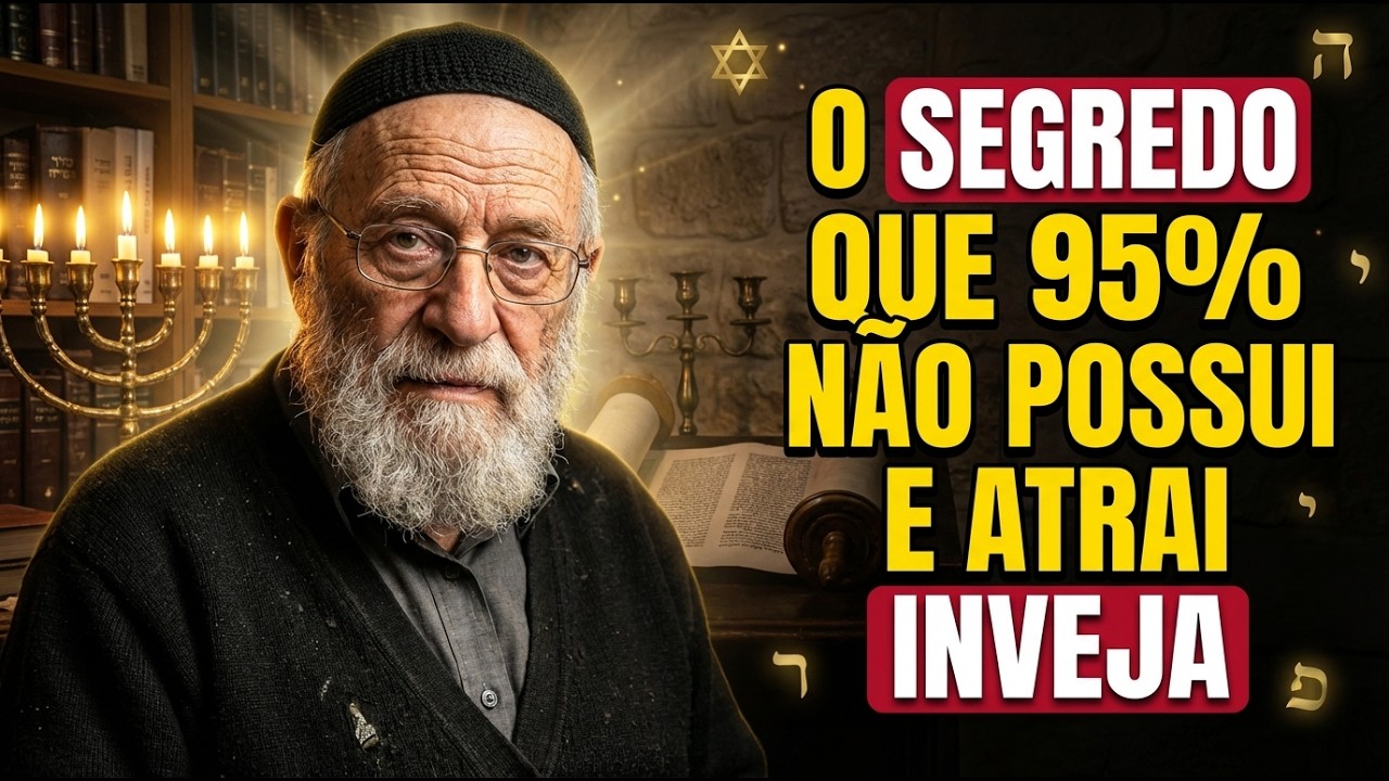Fala Sozinho? Você Tem ISTO Que 95% Não Possui — Rabinos: Invejosos Vão Te ATACAR Por Isso