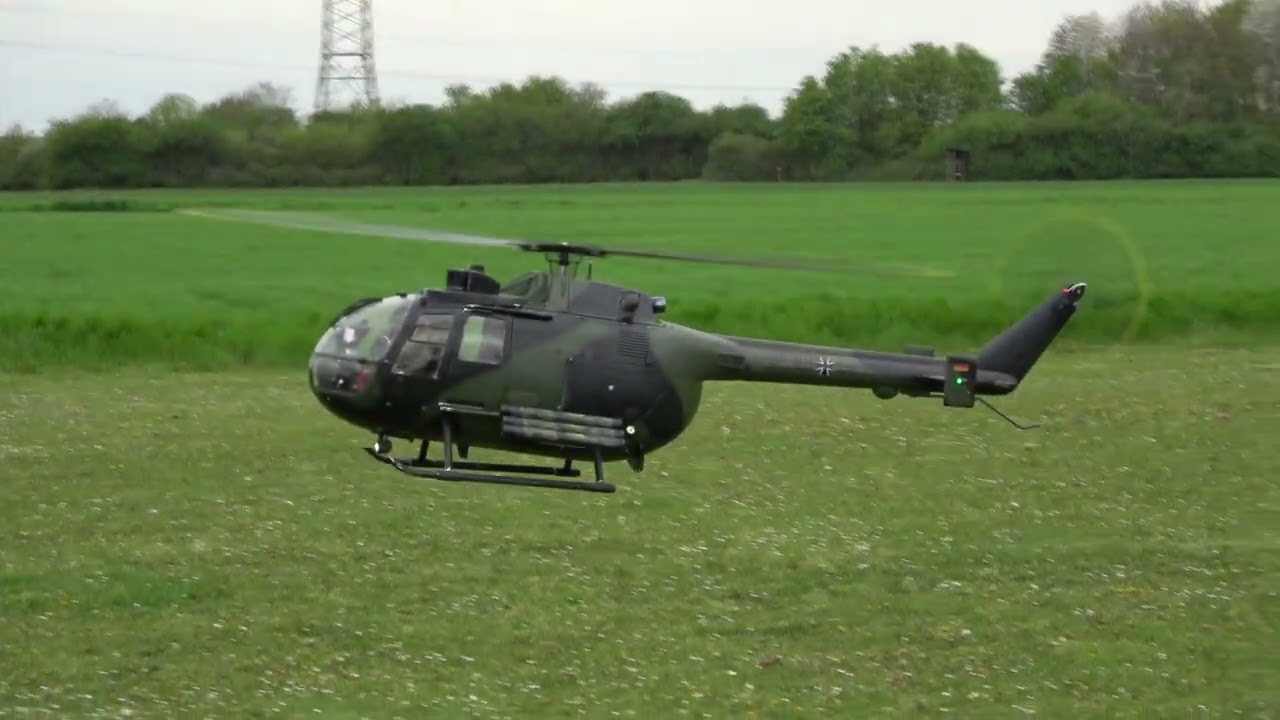 RC Scale Helicopter BO-105-PAH