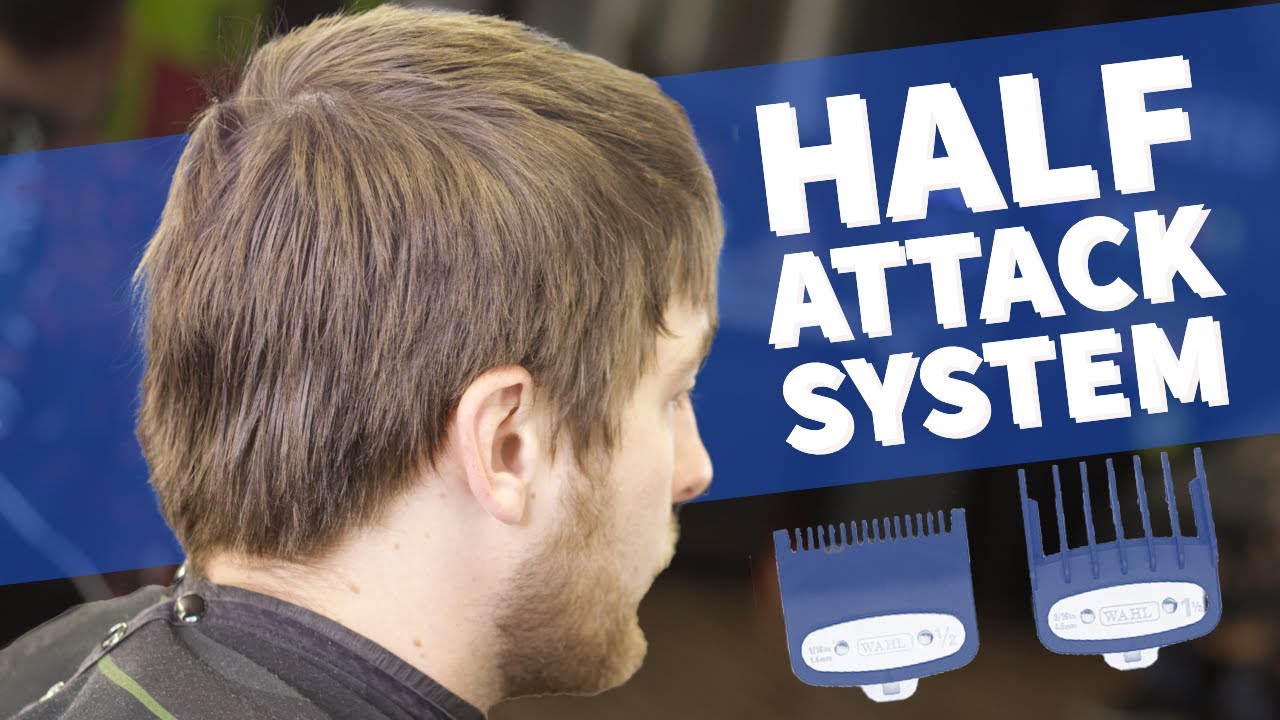 HALF ATTACK SYSTEM | FADING SIMPLIFIED | Barber How To | Barber Tutorial