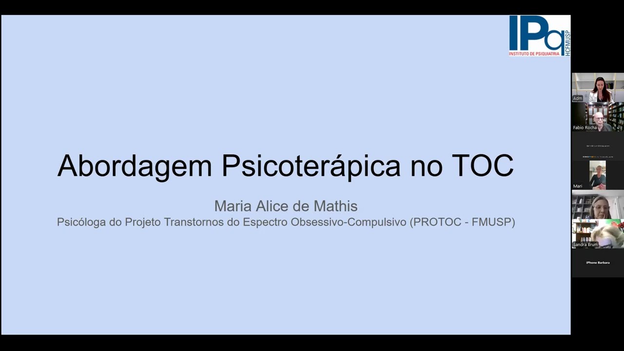 Palestra - Transtorno Obsessivo-Compulsivo (TOC)