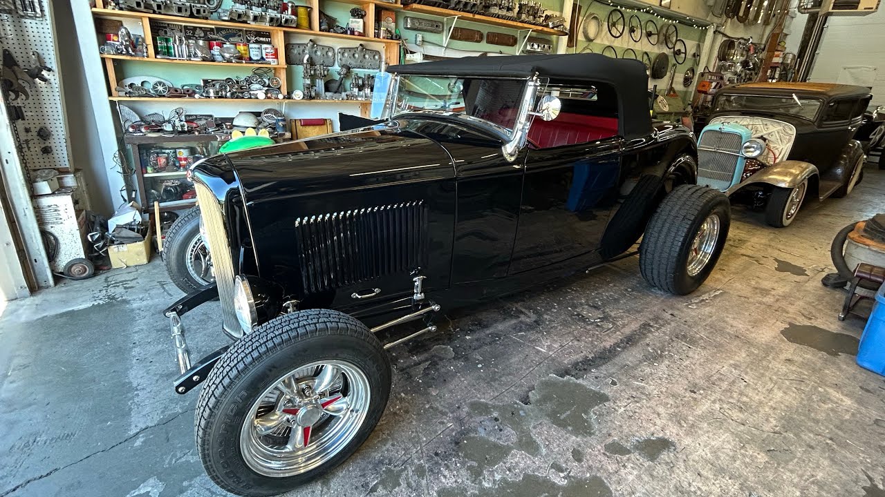 Final assembly on Kirby’s 32 Roadster
