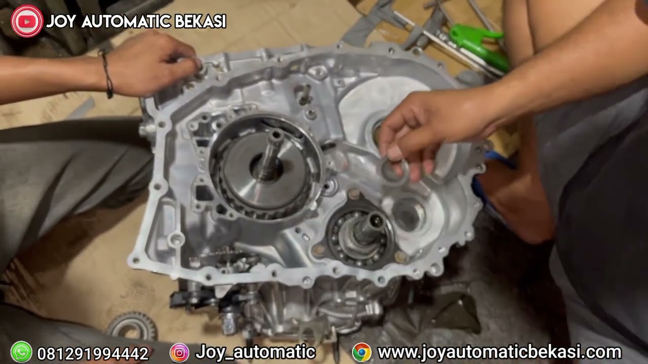 PERAKITAN TRANSMISI MATIC HONDA MOBILIO (TUTORIAL OVERHAUL MATIC)