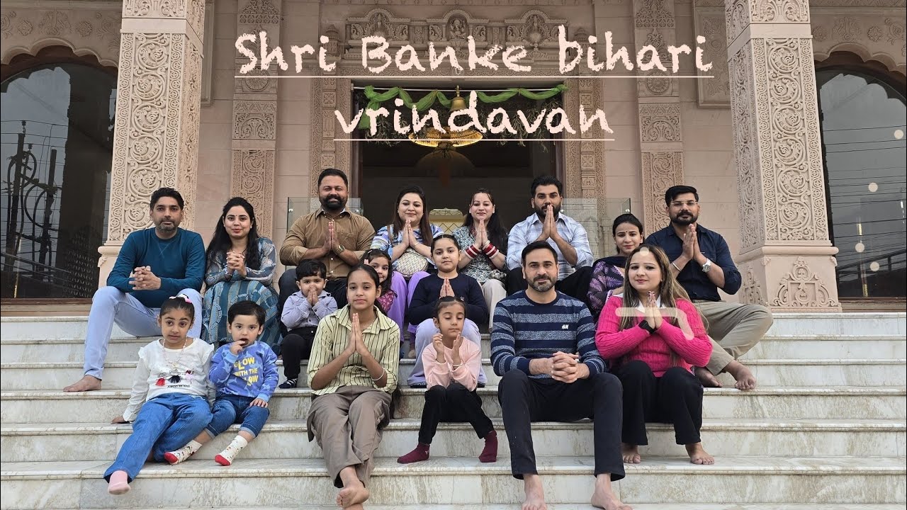 Vrindavan || Mathura || Shri Banke bihari Mandir || Nidhivan || RadhaShyam ||