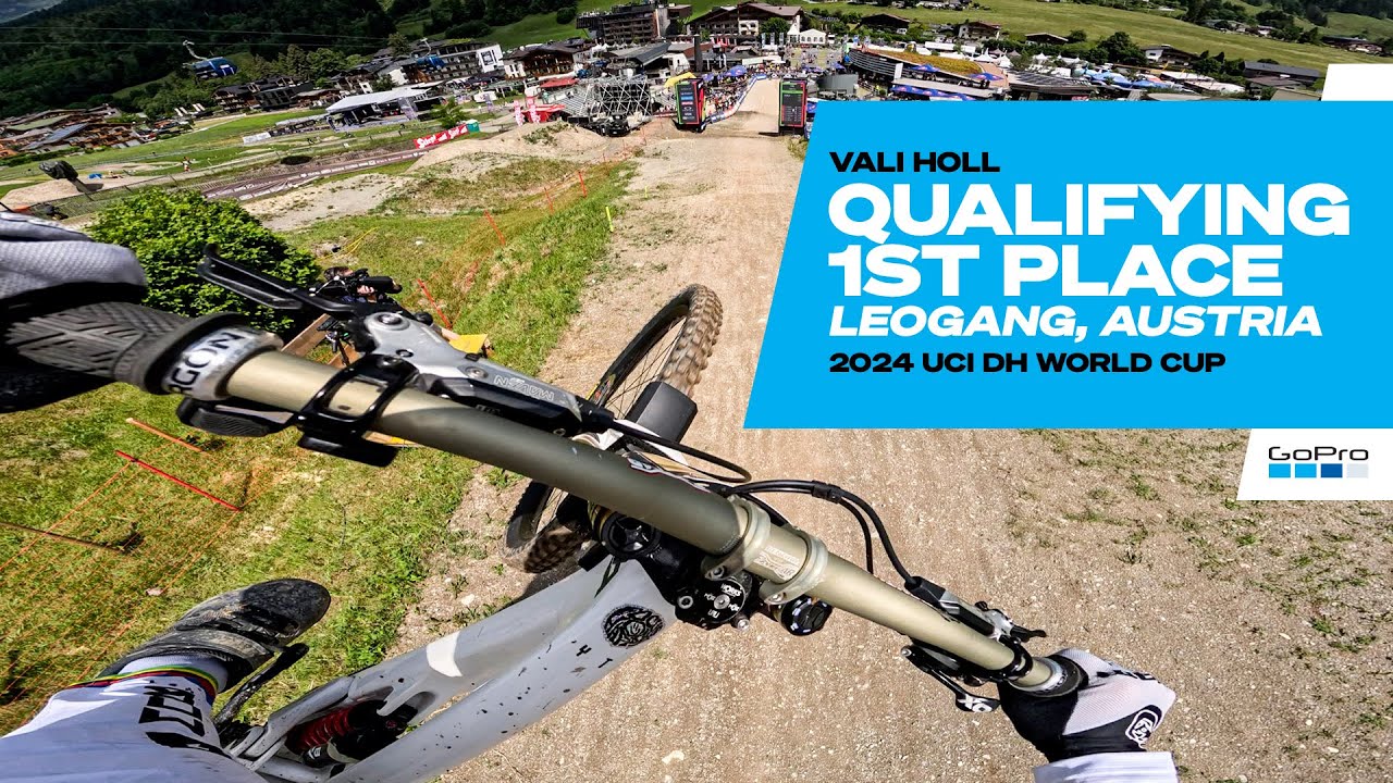 GoPro: 1st Place Qualifying Run - Vali Holl - Leogang Austria - '24 UCI Downhill MTB World Cup
