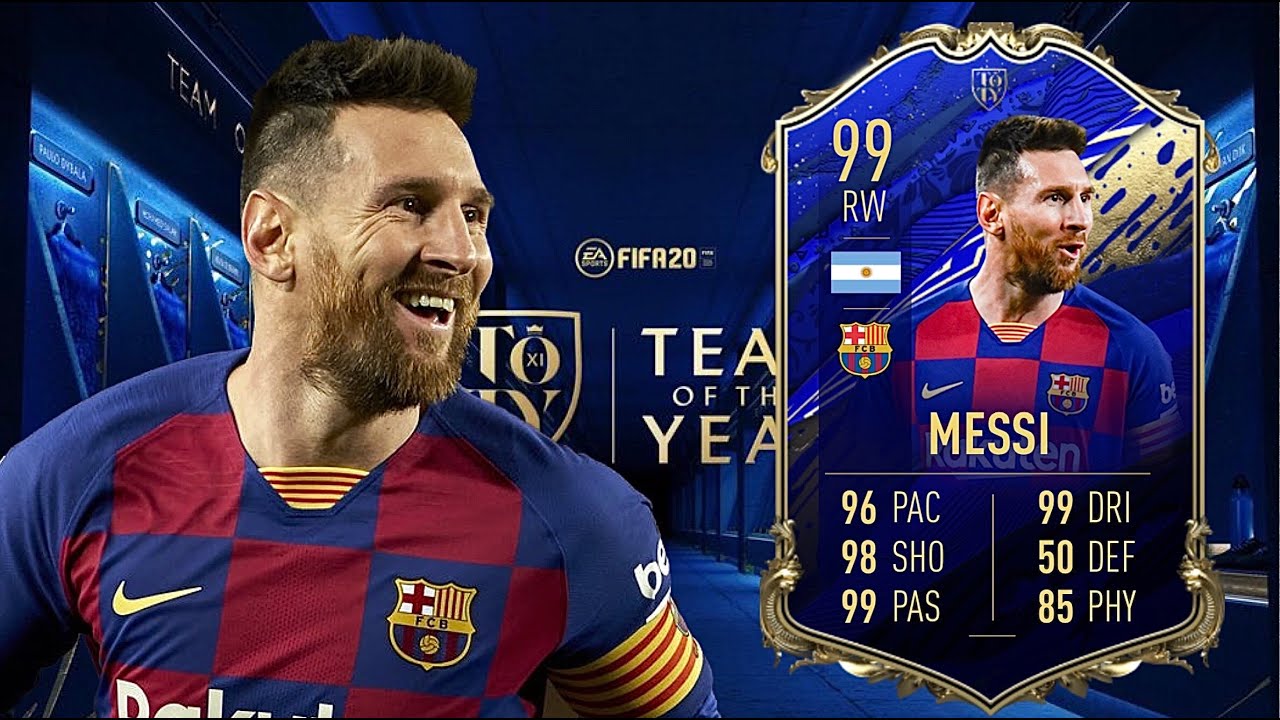 FIFA 20: LIONEL MESSI TOTY 99 PLAYER REVIEW I FIFA 20 ULTIMATE TEAM