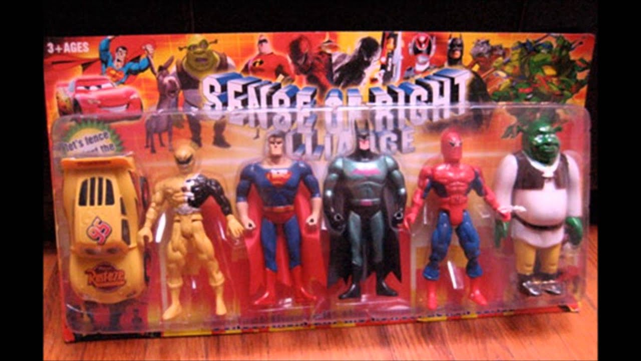 Bootleg toys collection