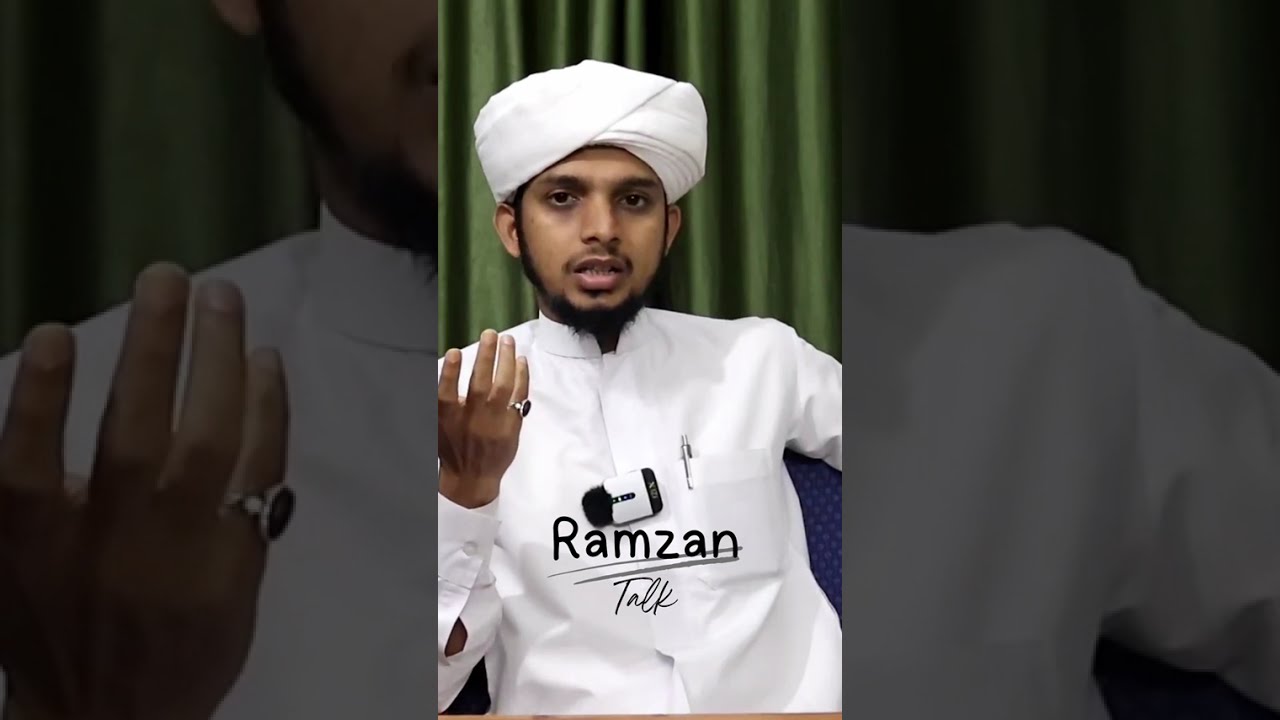 RAMZAN TALK  | Yaseen Sidheeq Nurani