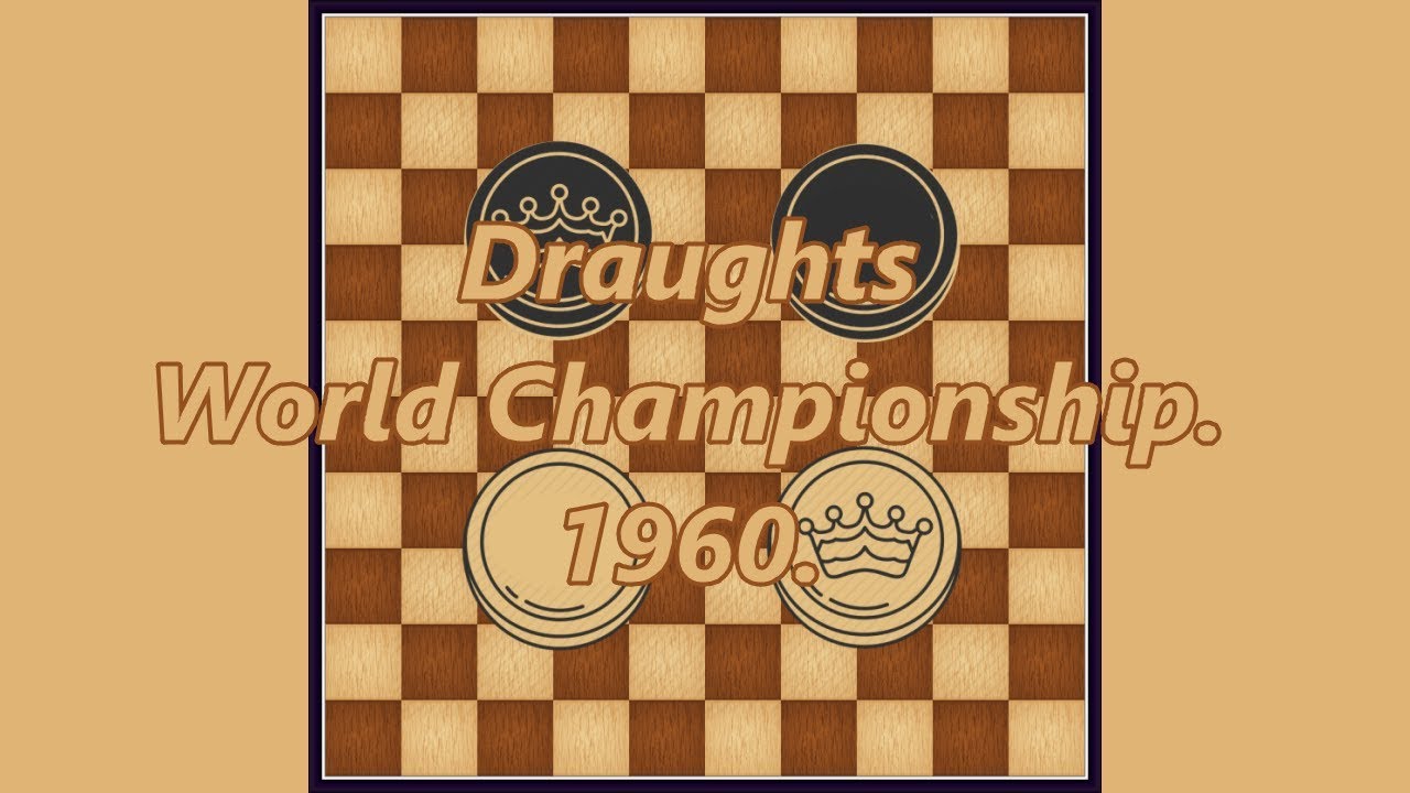 Jan Bom (NLD) - Iser Kouperman (USSR). Draughts World Championship. 1960.