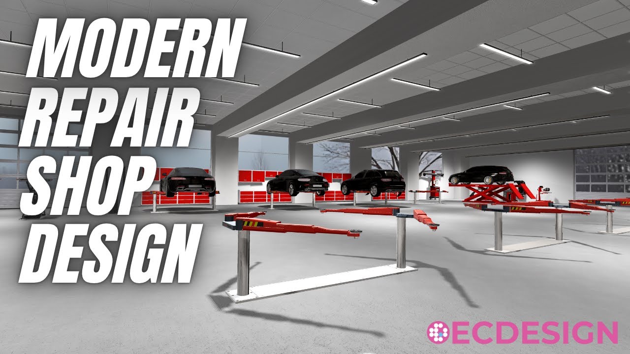 Design your next repair shop &mdash; smarter, faster, in 3D.