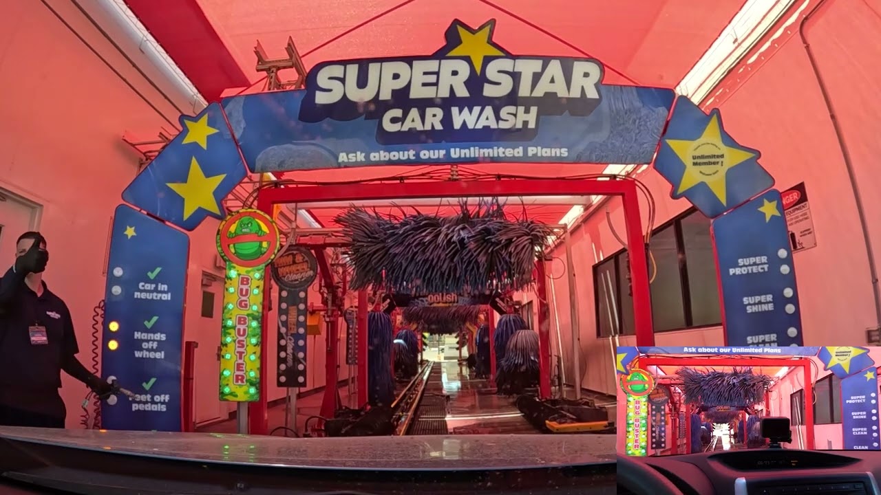 New Ryko/MacNeil Express Tunnel Car Wash, Super Star Car Wash, Vail, AZ