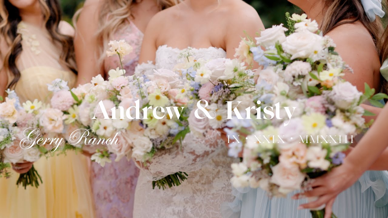 Gerry Ranch Wedding Video || Andrew & Kristy || Santa Rosa Valley, California