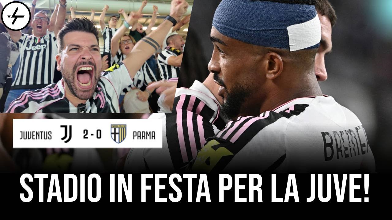 Bremer TORNA e la squadra VINCE senza prendere gol! | Juventus Parma 2-0 Reaction Allianz Stadium