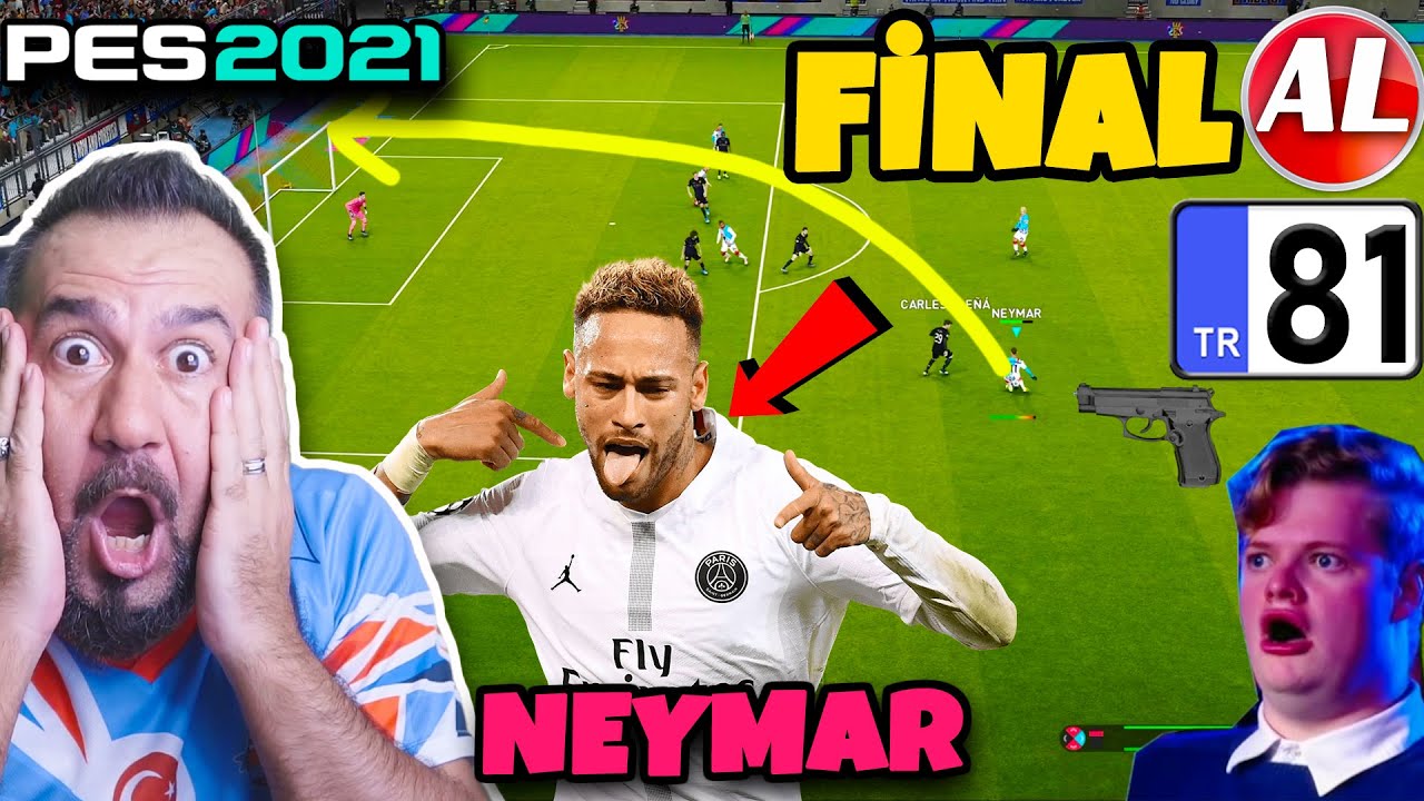 NEYMAR ve MBAPPE AYNI TAKIMDA! FİNAL BÖLÜM! | PES 2021 ANALİG #81