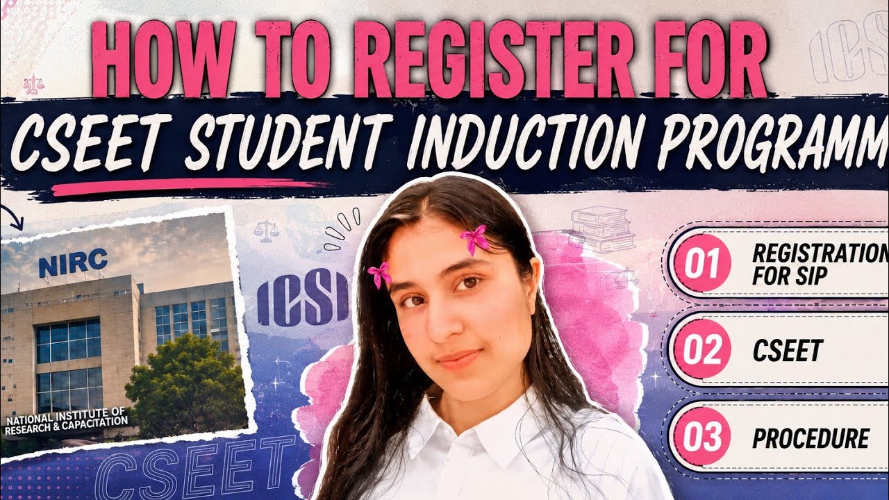 How to Register for CSEET SIP*!!??😊❤️