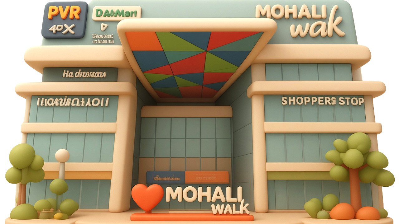 Mohali Walk Mall Tour | Best Mall In Mohali | PVR 4DX