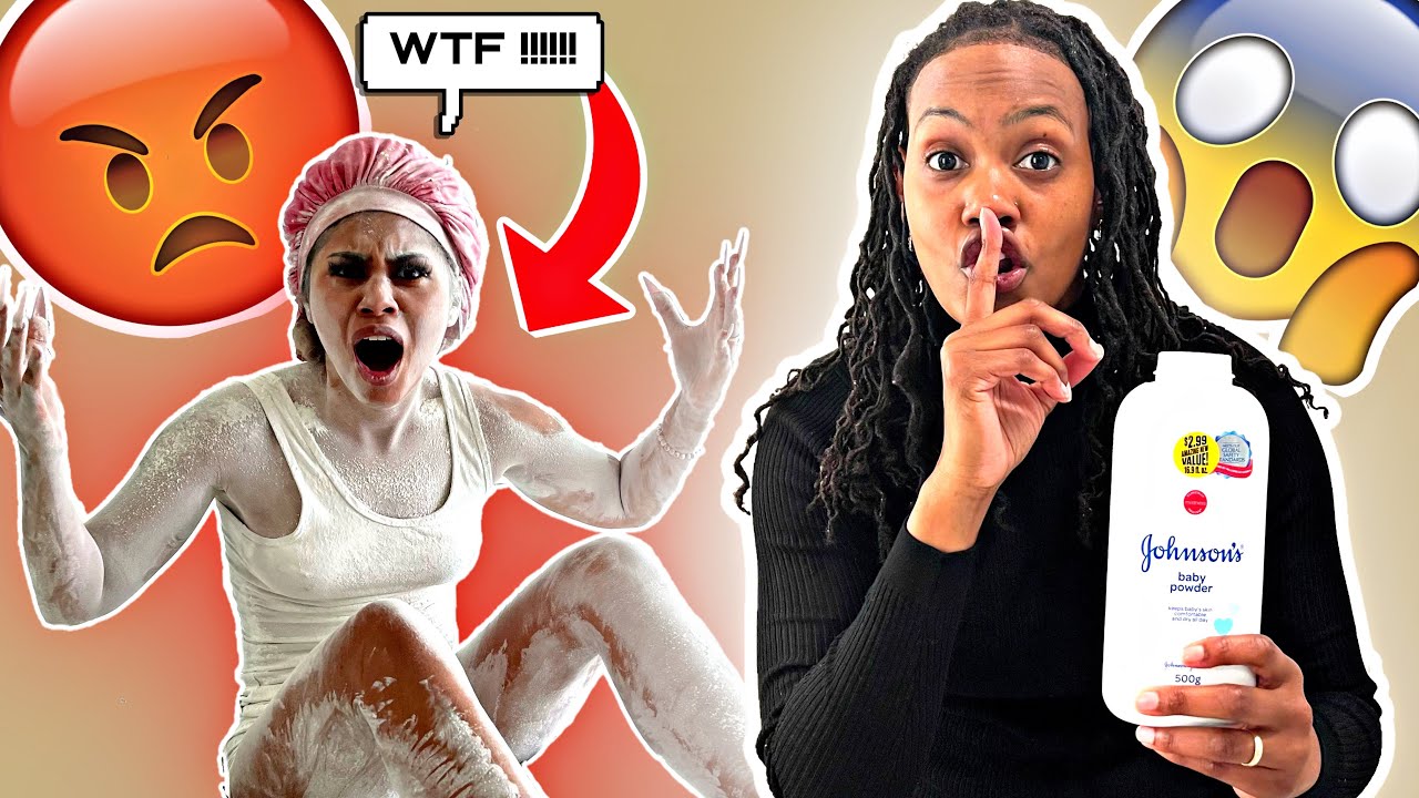 BABY POWDER Prank On Wife !!!! *Gone Right*