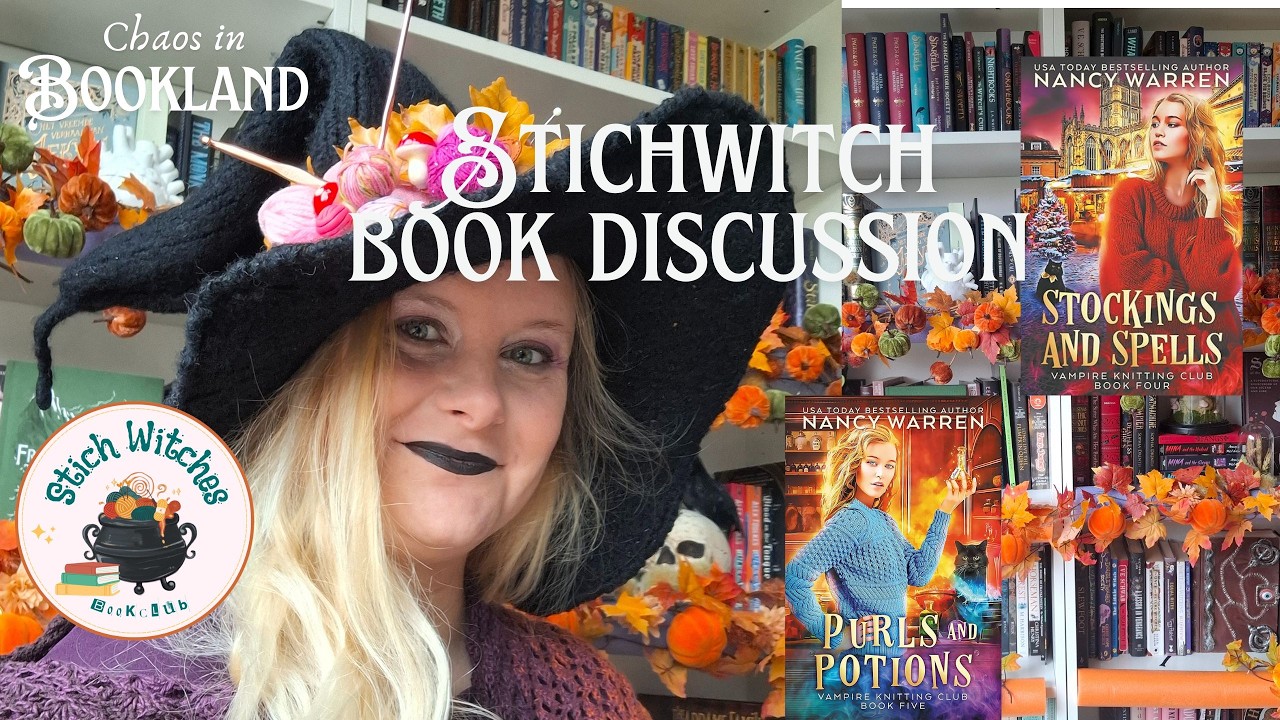 bookdiscussion: The vampire knitting club 4&5  |Stich witch bookclub