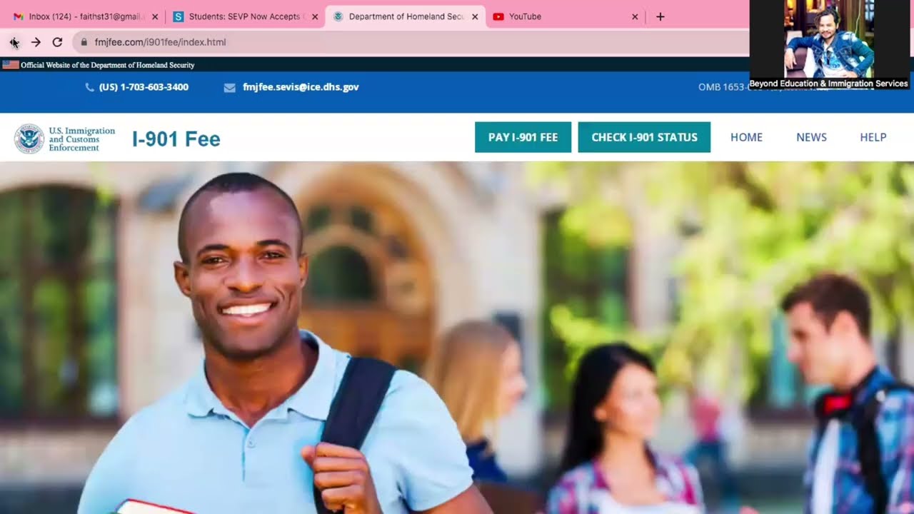 How To Transfer SEVIS Fee From One University To Another University |  I-901 SEVIS