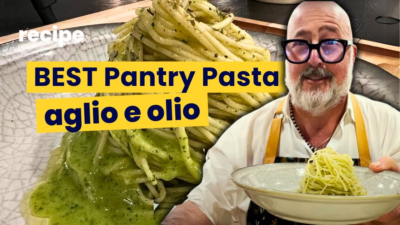 Recipe: All-Time Best Pantry Pasta, pasta aglio e olio