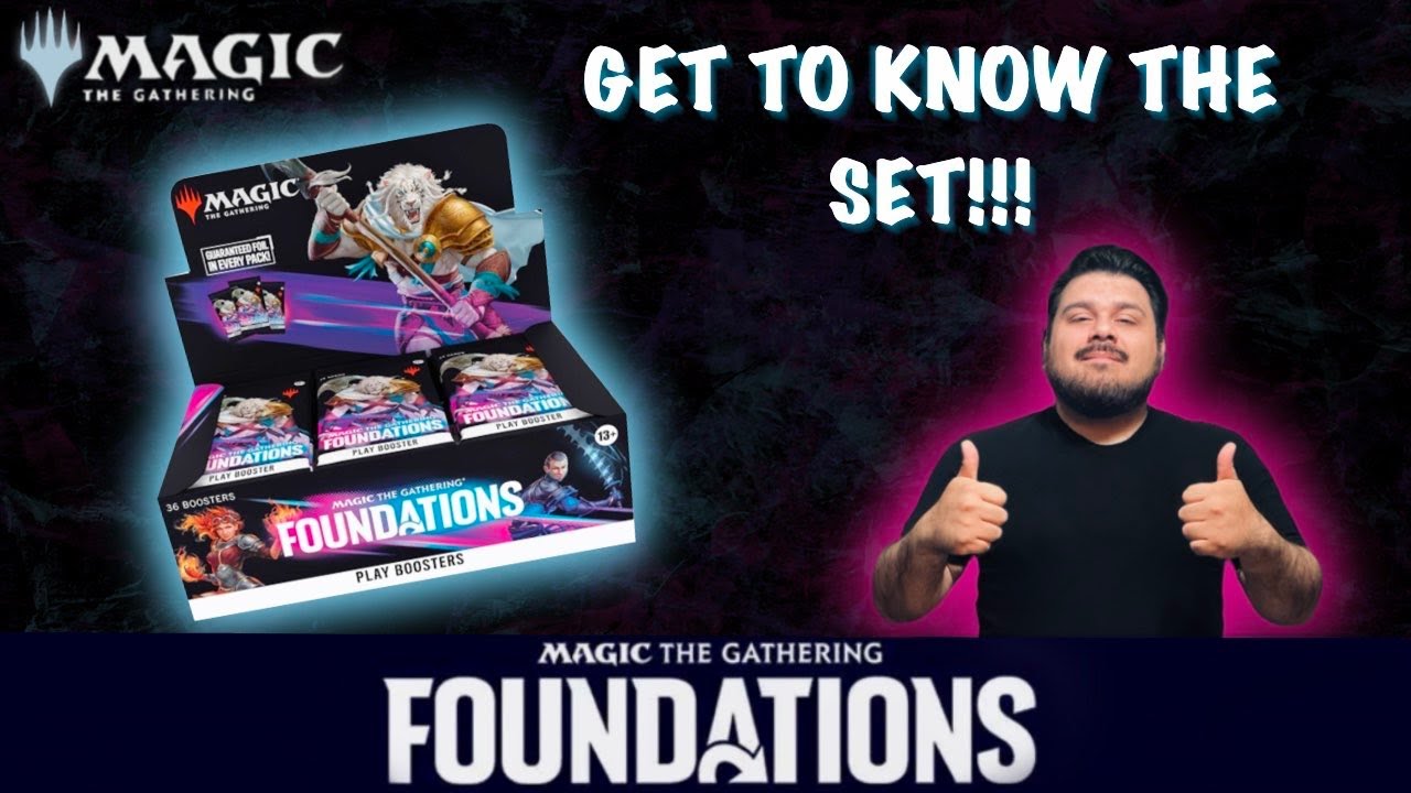 WHAT IS IN A FOUNDATIONS PLAY BOOSTER BOX? | Magic The Gathering Booster Box Opening! #mtg
