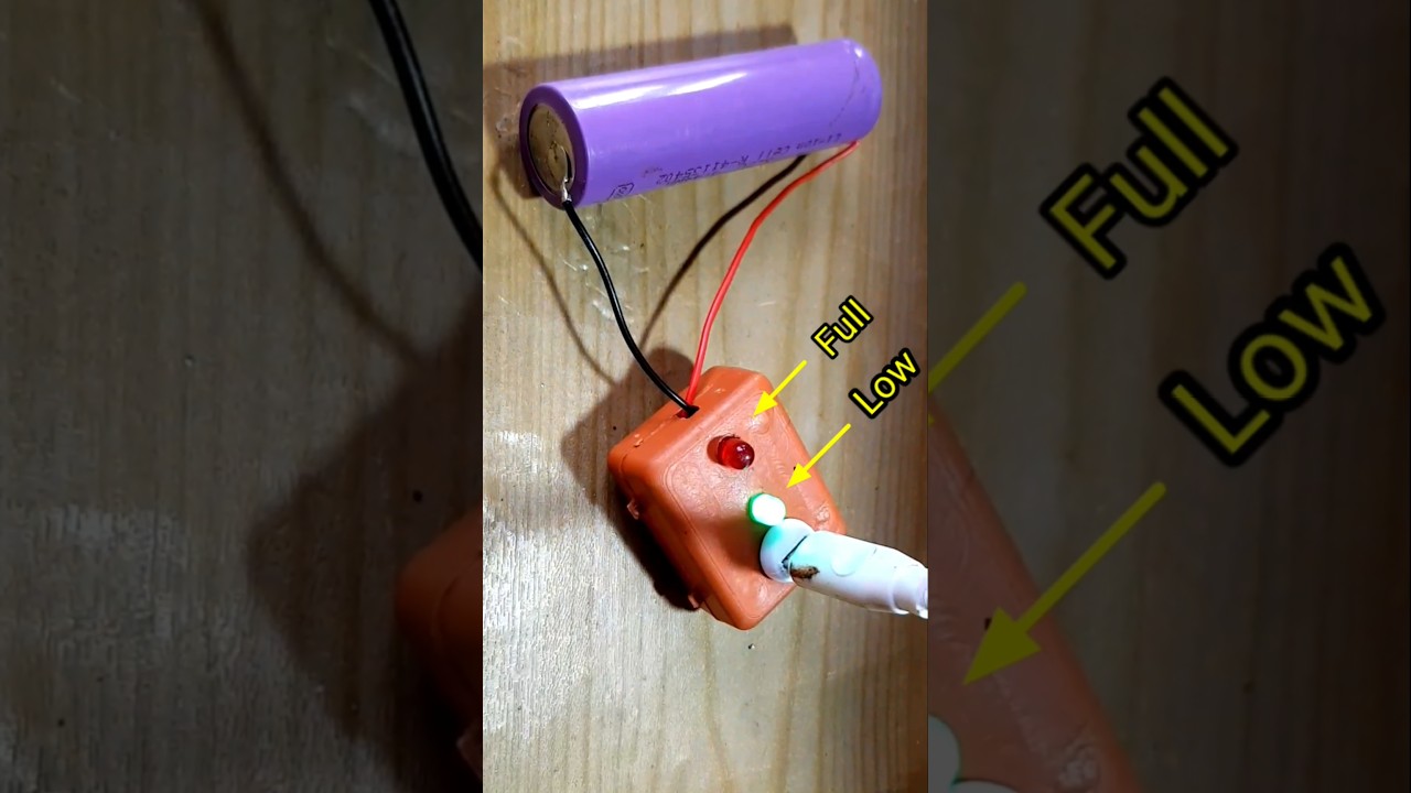 Simple 3.7v Auto Cut Charger / How to make lithium ion battery charger #18650 #electronic