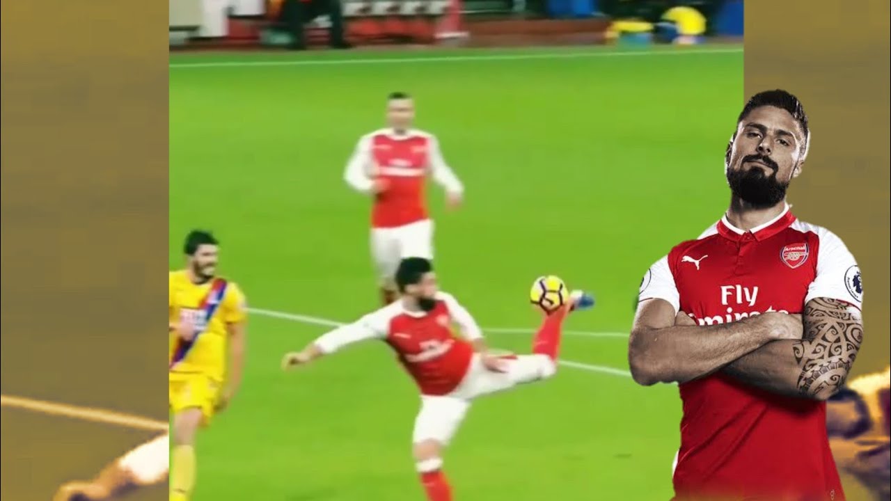 Oliver Giroud With Impossible Goal #shorts #soccer #football #short