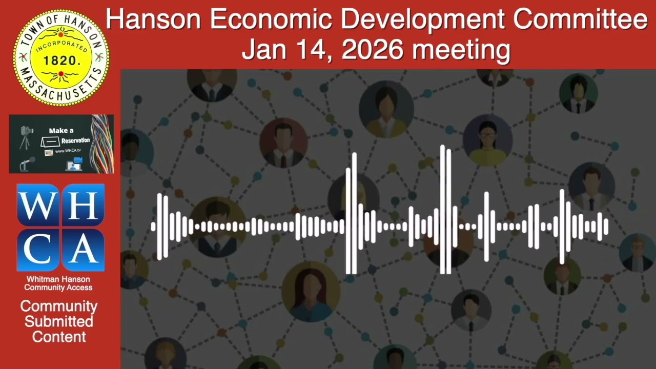 Hanson Economic Development Committee - January 14, 2026 meeting