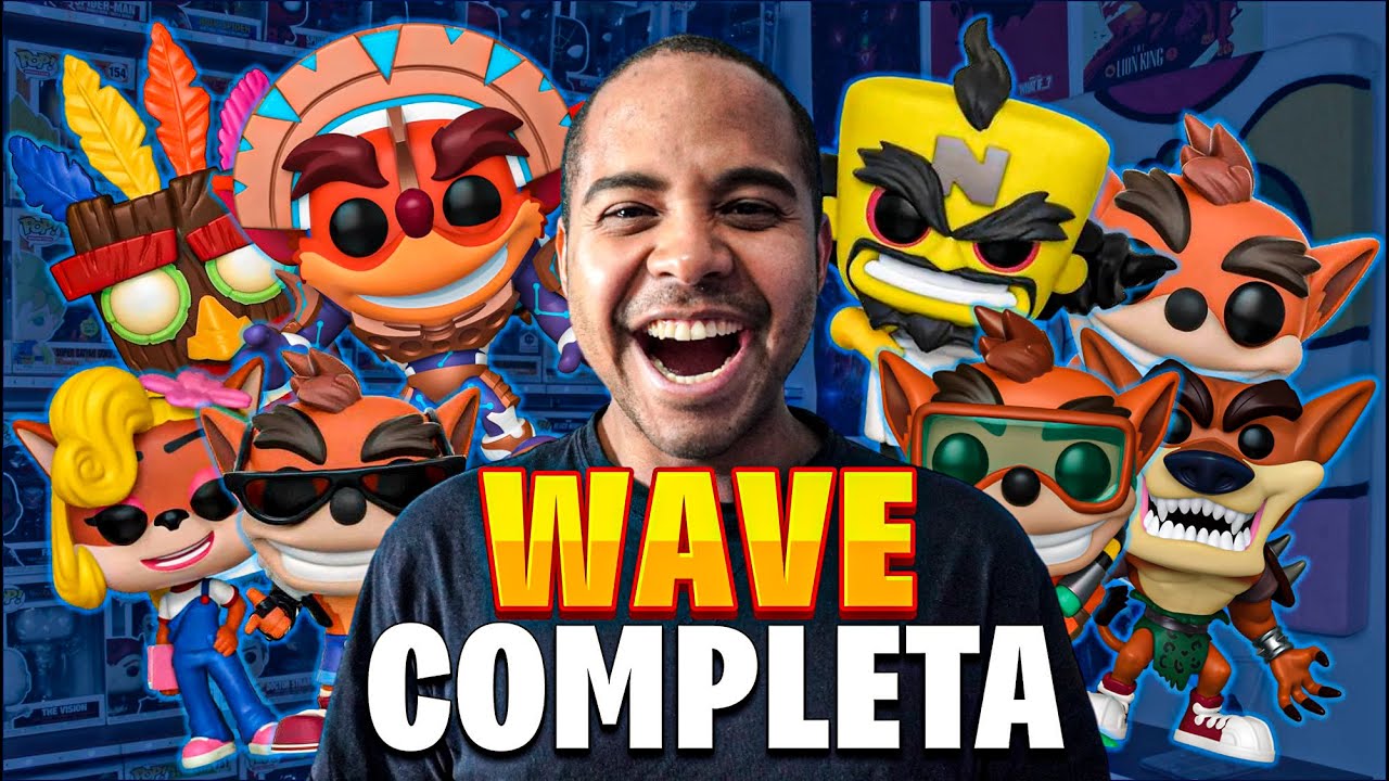 ✅TODOS los FUNKO POPS de CRASH BANDICOOT | WAVE COMPLETA 2024 🚀
